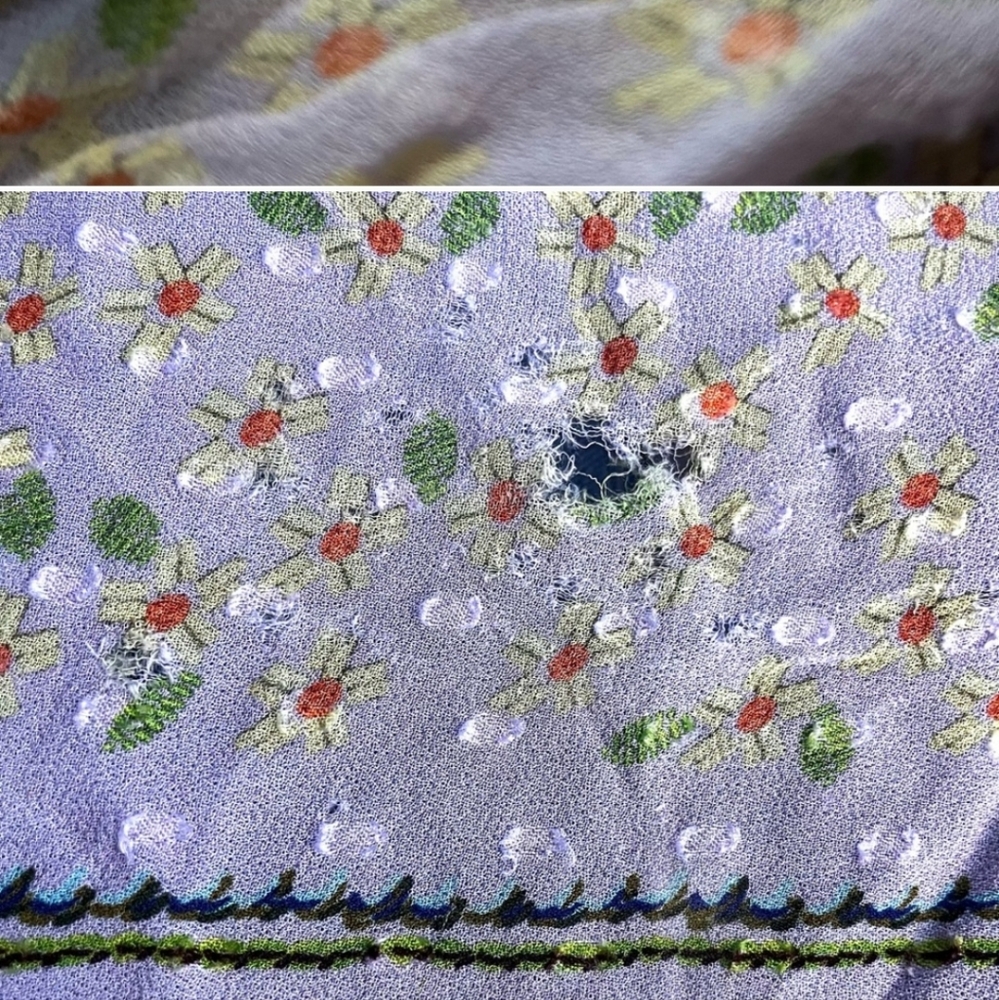 Farm Rio Blouse Size Large - Picture 4 of 5